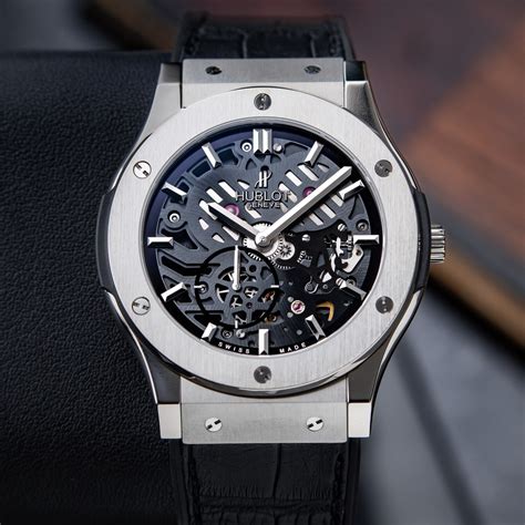 hublot classic fusion ultra thin skeleton review|Hublot classic fusion automatic 45mm.